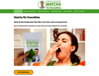 smoothie-matcha.de screenshot