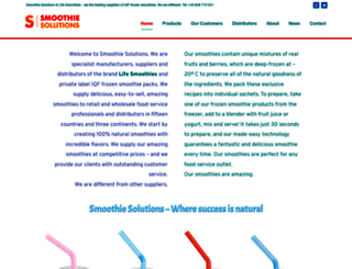 smoothie-solutions.eu screenshot