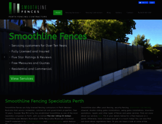 smoothlinefences.com.au screenshot