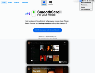 smoothscroll.net screenshot