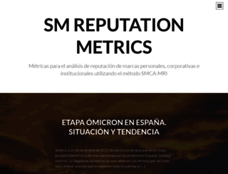 smreputationmetrics.wordpress.com screenshot
