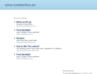 sms-contactos.es screenshot
