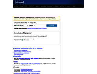 sms.listasal.info screenshot