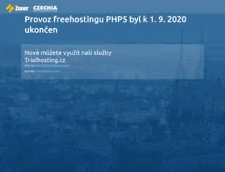 sms.php5.cz screenshot