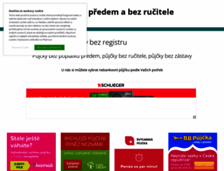 sms.pujcka77.cz screenshot