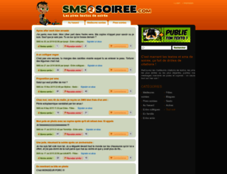 sms2soiree.com screenshot