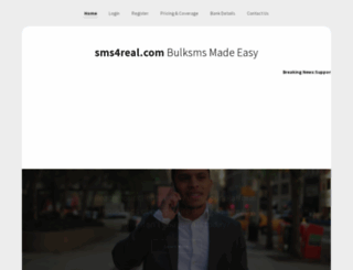 sms4real.com screenshot