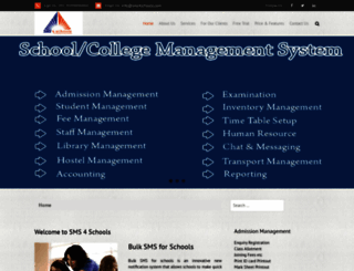 sms4schools.com screenshot