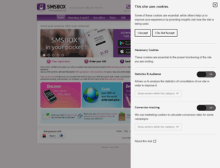 smsbox.net screenshot
