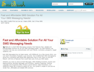 smsbrush.com screenshot