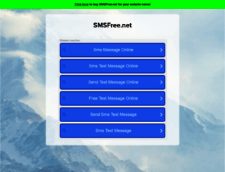 smsfree.net screenshot