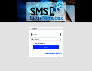 smsleadnetwork.com screenshot