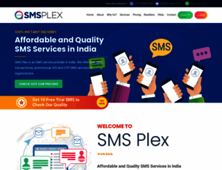 smsplex.com screenshot