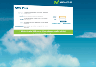 smsplus.movistar.com.gt screenshot