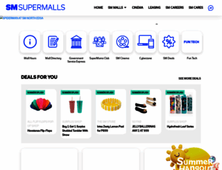 smsupermalls.com screenshot