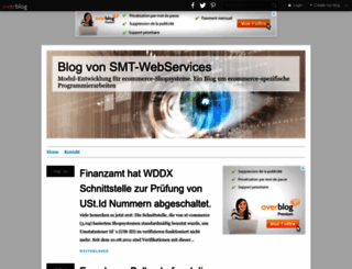 smt-webservices.over-blog.com screenshot
