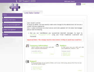 smt.linkdatacenter.net screenshot