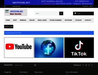 smtpstore.net screenshot