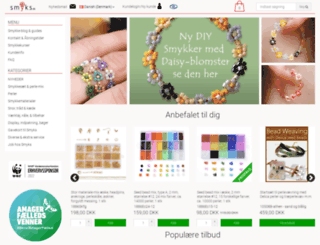 Access smyks.dk. Smykkefremstilling & selv smykker med ægte perler