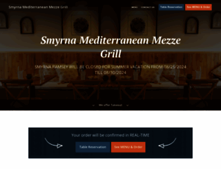 smyrnacaferamsey.com screenshot