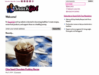 snack-girl.com screenshot