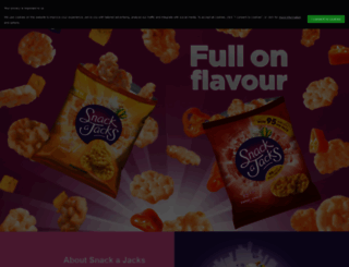 snackajacks.co.uk screenshot