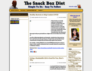 snackboxdiet.com screenshot