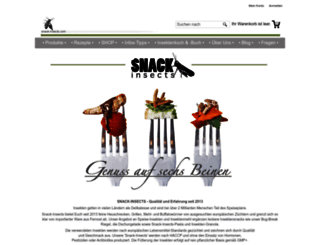 snackinsects.com screenshot
