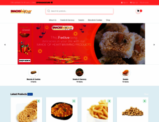 snacksbazzar.com screenshot