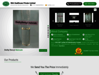 snahealthcare.com screenshot