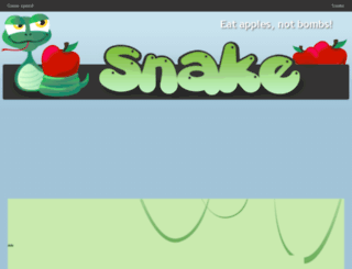 snake-bomber.com screenshot