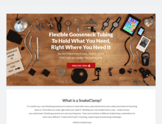 snakeclamp.com screenshot