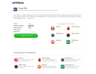 snap-vpn.appedia.net screenshot