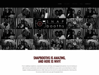 snapbooths.co.za screenshot