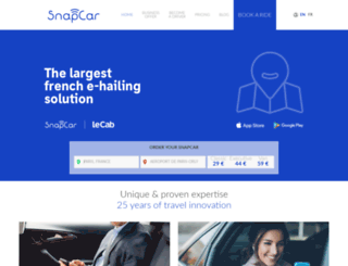 snapcar.com screenshot