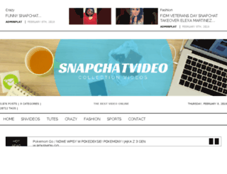 snapchatvideo.com screenshot