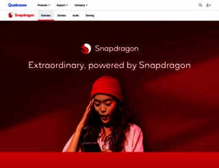 snapdragon.com screenshot