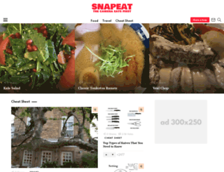 snapeat.com screenshot
