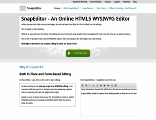 snapeditor.com screenshot