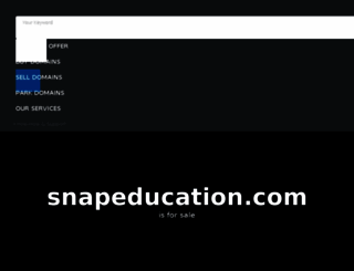 snapeducation.com screenshot