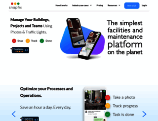 snapfix.com screenshot