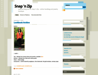 snapnzip.wordpress.com screenshot