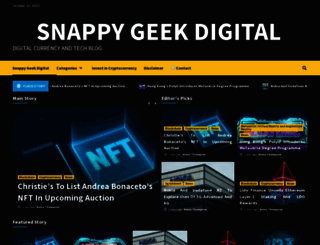snappygeekdigital.com screenshot