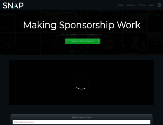 snapsponsorship.com screenshot