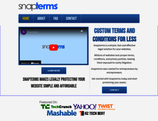 snapterms.com screenshot