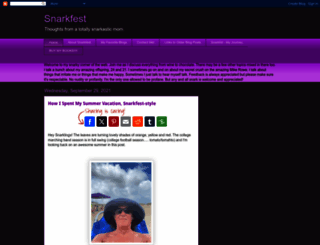 snarkfestblog.blogspot.com screenshot