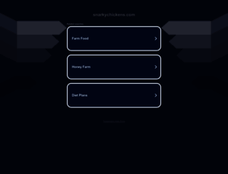 snarkychickens.com screenshot