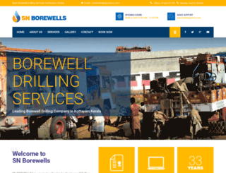 snborewells.com screenshot