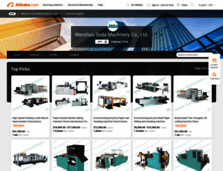 sndamachinery.en.alibaba.com screenshot