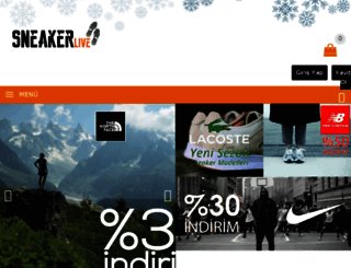sneaker-live.com screenshot